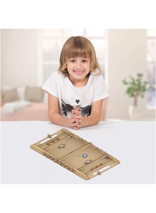 سمارتيفيتي لعبة هوكي مغناطيسية من سمارتيفيتي، لعبة تعليمية وتفاعلية للأطفال من 8 إلى 14 عامًا، هدية مثالية للأولاد والبنات، صنع في الهند - Image 4